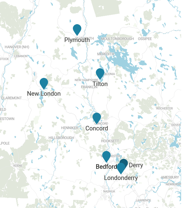 Concord Ortho Locations Map